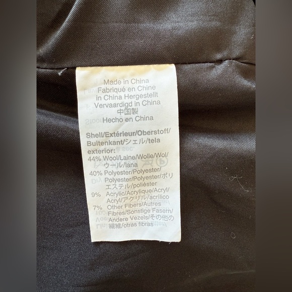 J. Crew Black City Coat - Picture 4 of 4